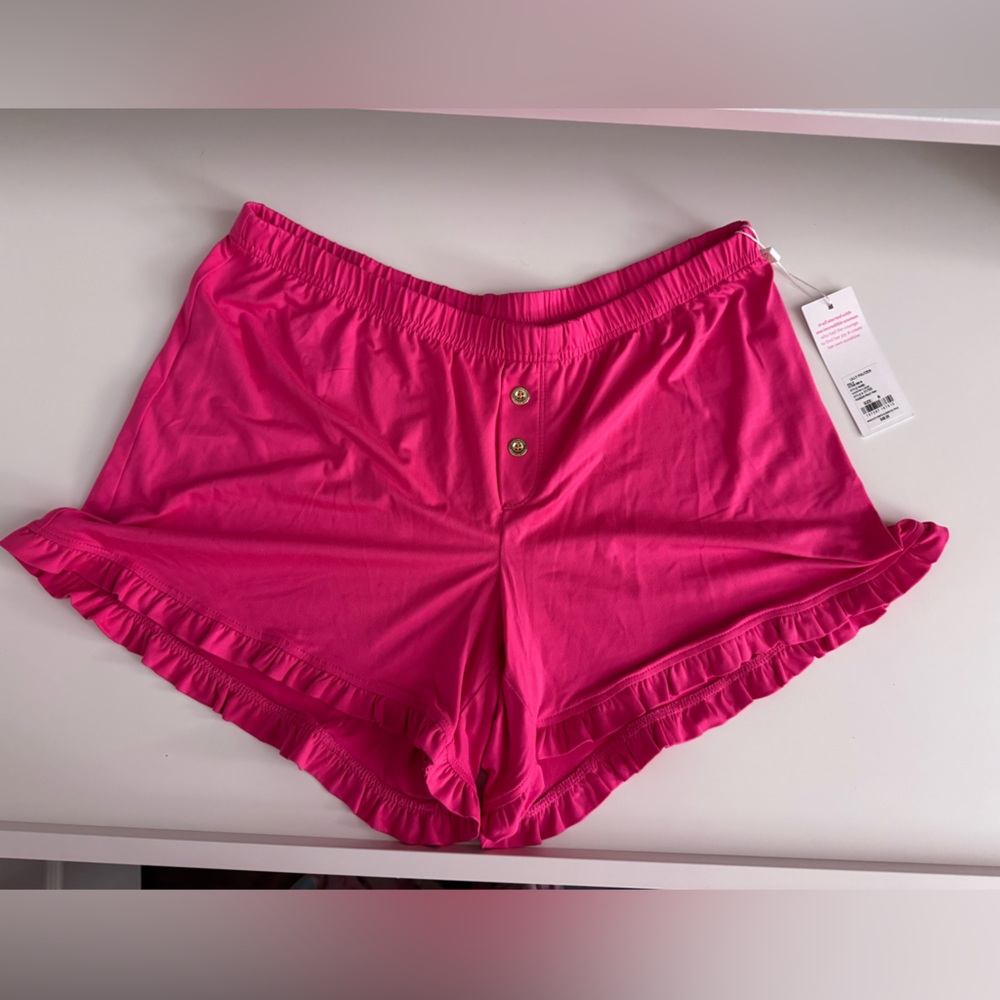 Pink PJ shorts